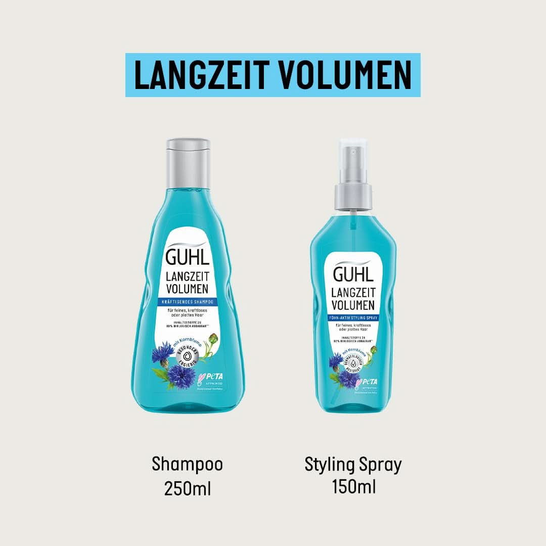Guhl Long Term Volume Shampoo - 250 ml Naty Shop
