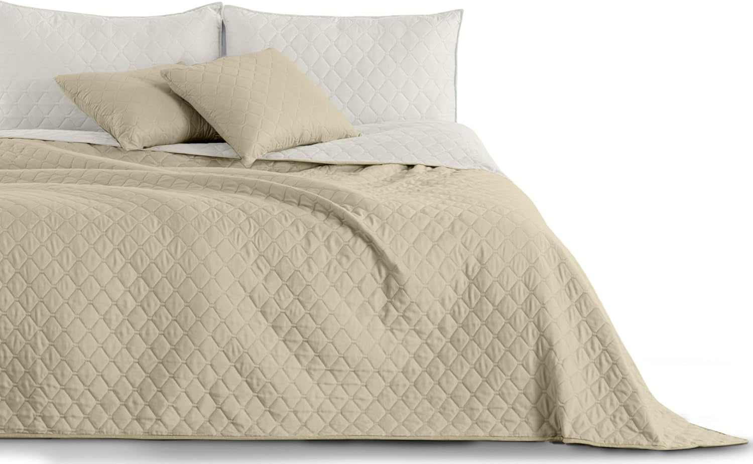 Decoking Bedspread 200 X 220 Cm Graphite Anthracite Silver Gray Two-sided bedspread easy to maintain Axel Beds and Blankets Besuche den DecoKing-Store Axel white beige 240 X 260 Cm