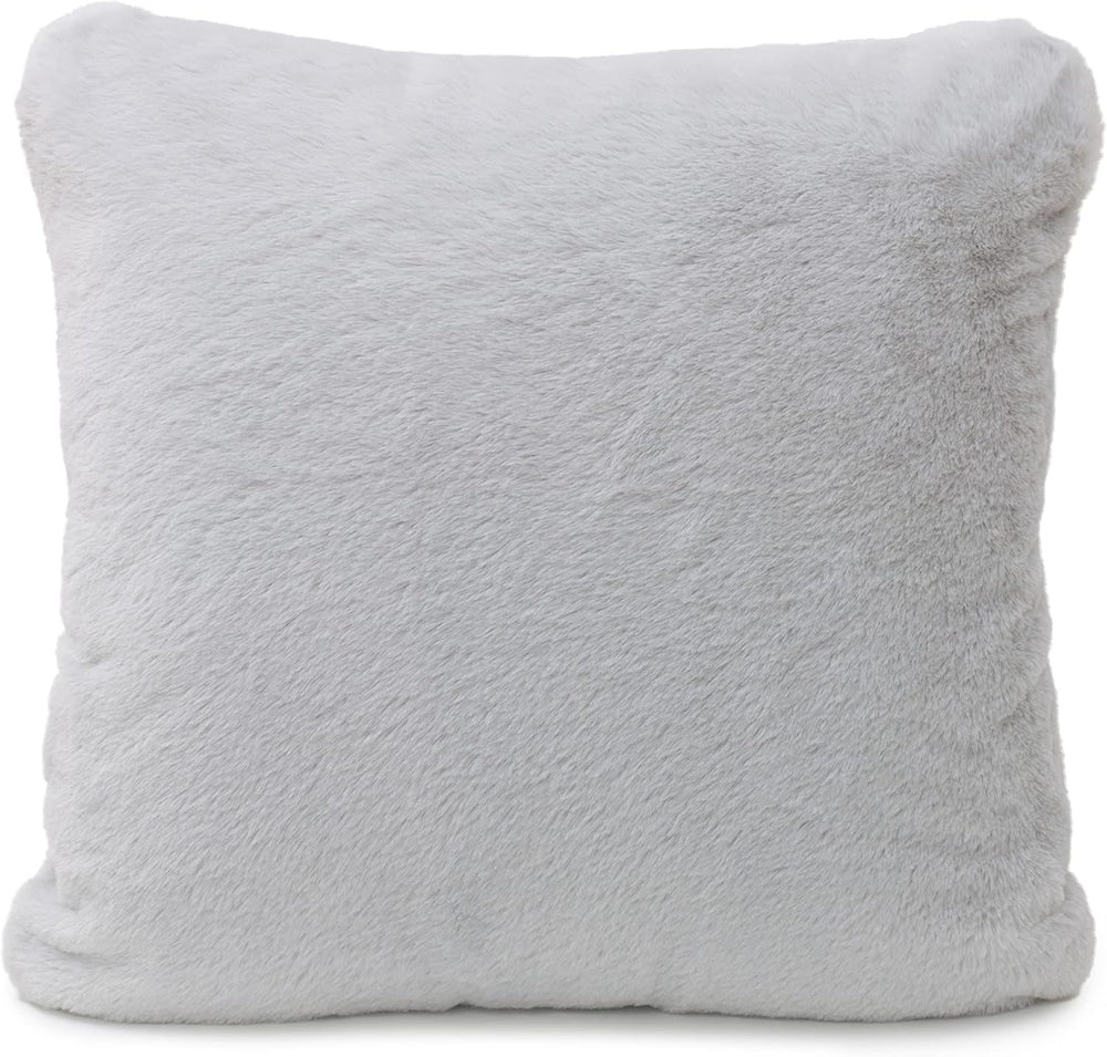 Gözze - Comfortable pillow case, Merino Feeling, 50X50 Cm - Dark green Beds and Blankets Besuche den GÃ¶zze-Store silver