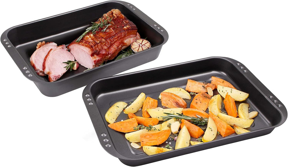 Chg Backform, ILAG Special 2-Schicht Antihaftbeschichtung, Sonstige, Jewells Ca. 28.5 X 23 X 4 Cm, 9878-41, Jewells Ca. 28.5 X 23.0 X 4.0 Cm Molds and trays for baking Naty Shop Ofen-Set