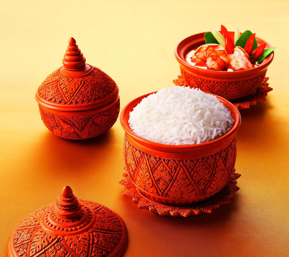 RICE – 100% long-grain Jasmine rice from Thailand - fragrant and aromatic, with a slightly sticky texture - ideal for curries, bowls and Asian dishes - 1 x 5 kg