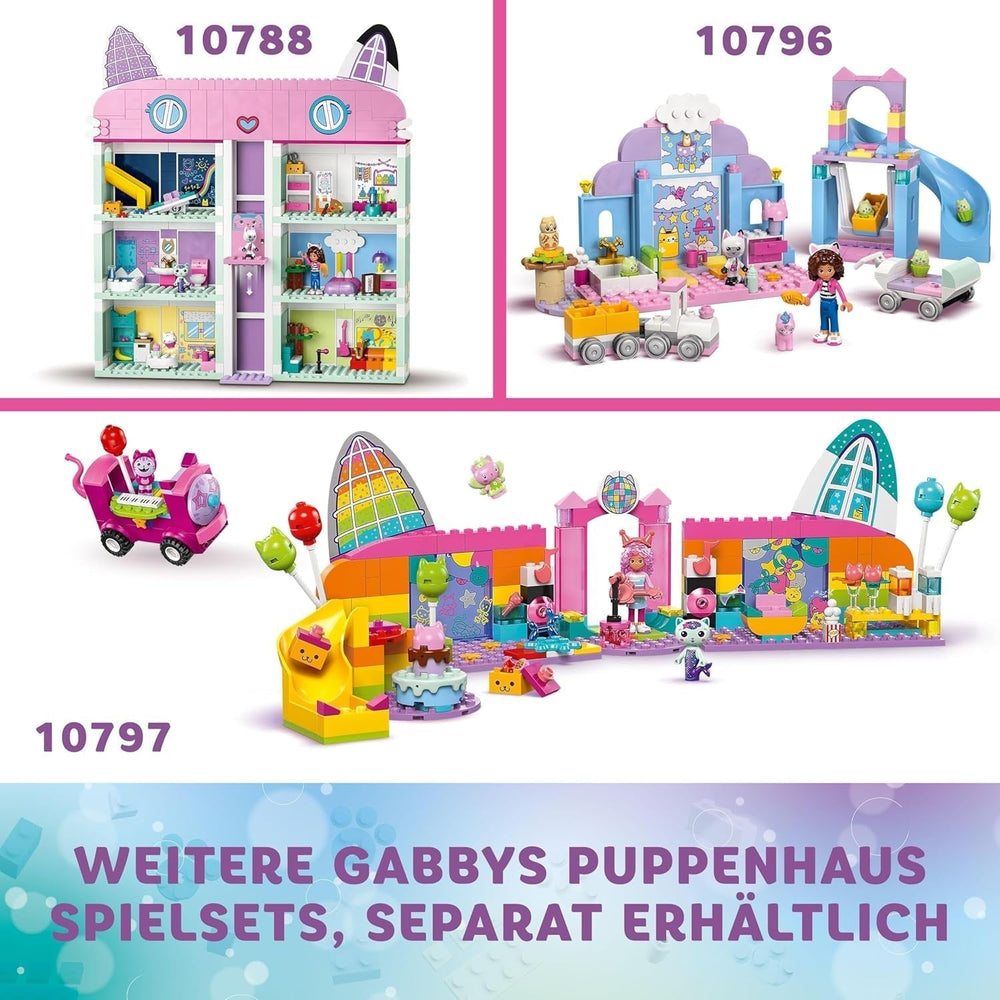LEGO 4+ Gabby's Dollhouse Gabby's Little Kitty Ears Pretend Play Animal Set Children's Toy with Slide and Figures Gift for Girls and Boys Creative Play Toy 10796 Building Sets Beuche den LEGO-Store