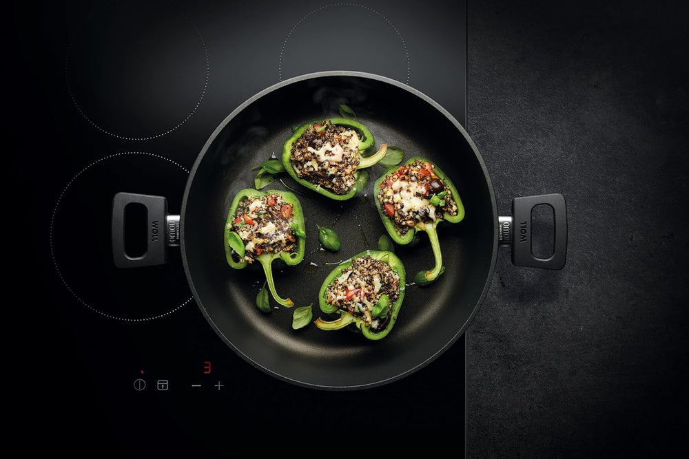 Woll Nowo Titanium Kasserole - Induktiv -, Ø 32 Cm, 8 Cm Hoch, 5.5 Liter, Mit 2 Seitengriffen - Geeignet Für Alle Herdarten Molds and trays for baking Naty Shop