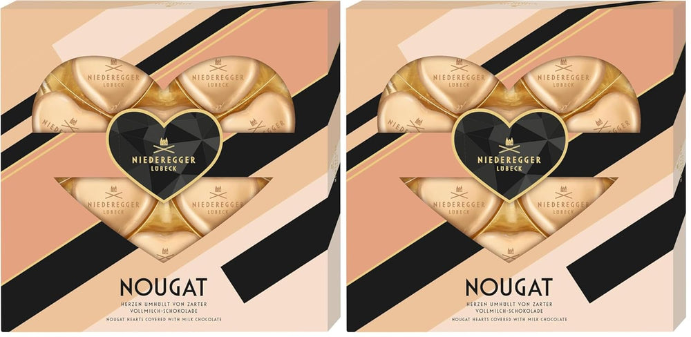 Niederegger nougat hearts, 125 g