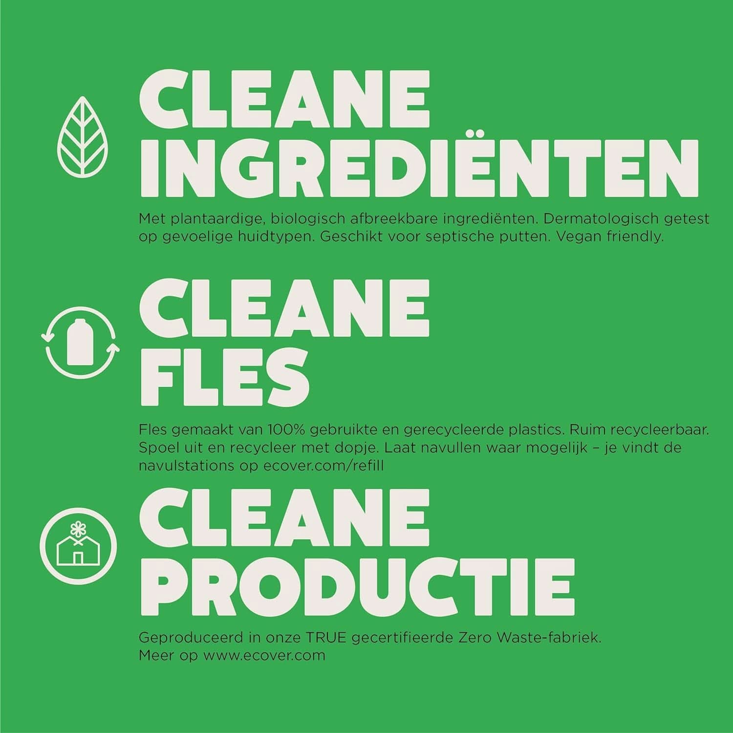 Ecover Color Apple Blossom & Freesia Laundry Detergent, Liquid detergent with herbal ingredients to preserve and protect clothes Naty Shop