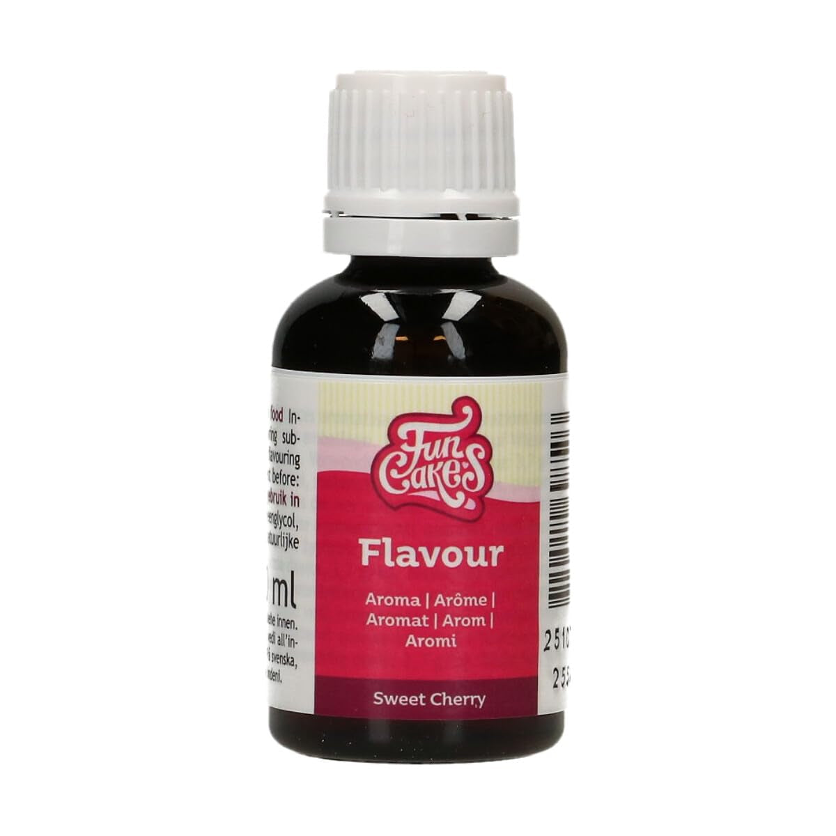 Funcakes Flavors Süße Kirsche Lebensmittel Aroma Flüssig - 30 Ml - Intensives Aroma - Alkoholfrei Und Halal - Lebensmittelaroma Gesmack Für Backen, Glasuren, Teigen, Eiscreme Und Soßen Sweeteners Naty Shop Default Title