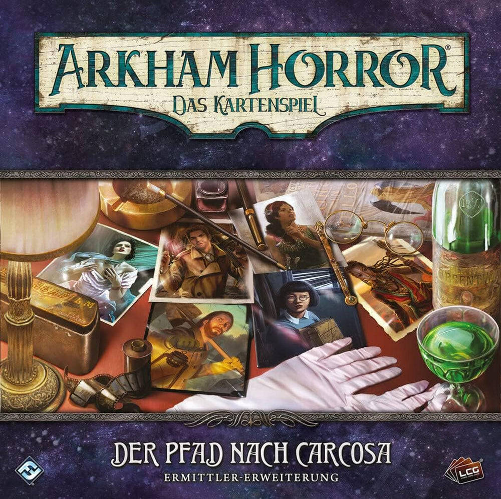 Fantasy Flight Games, Arkham Horror: LCG, Core Game, Expert Game, Card Game, 1-4 Players, Ages 14+, 45+ minutes, German, Multicolor, Colorful