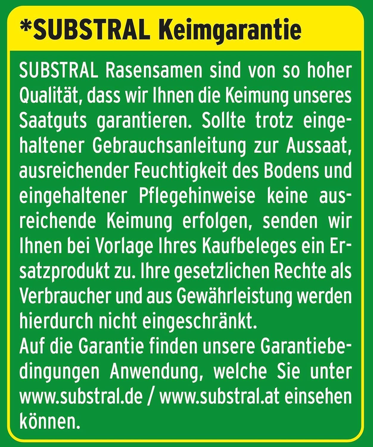 Substral Rasensamen Der Robuste, 1 Kg Für 50 M² - Sport- Und Spielrasen, Einzigartige Strapazierrasen-Mischung