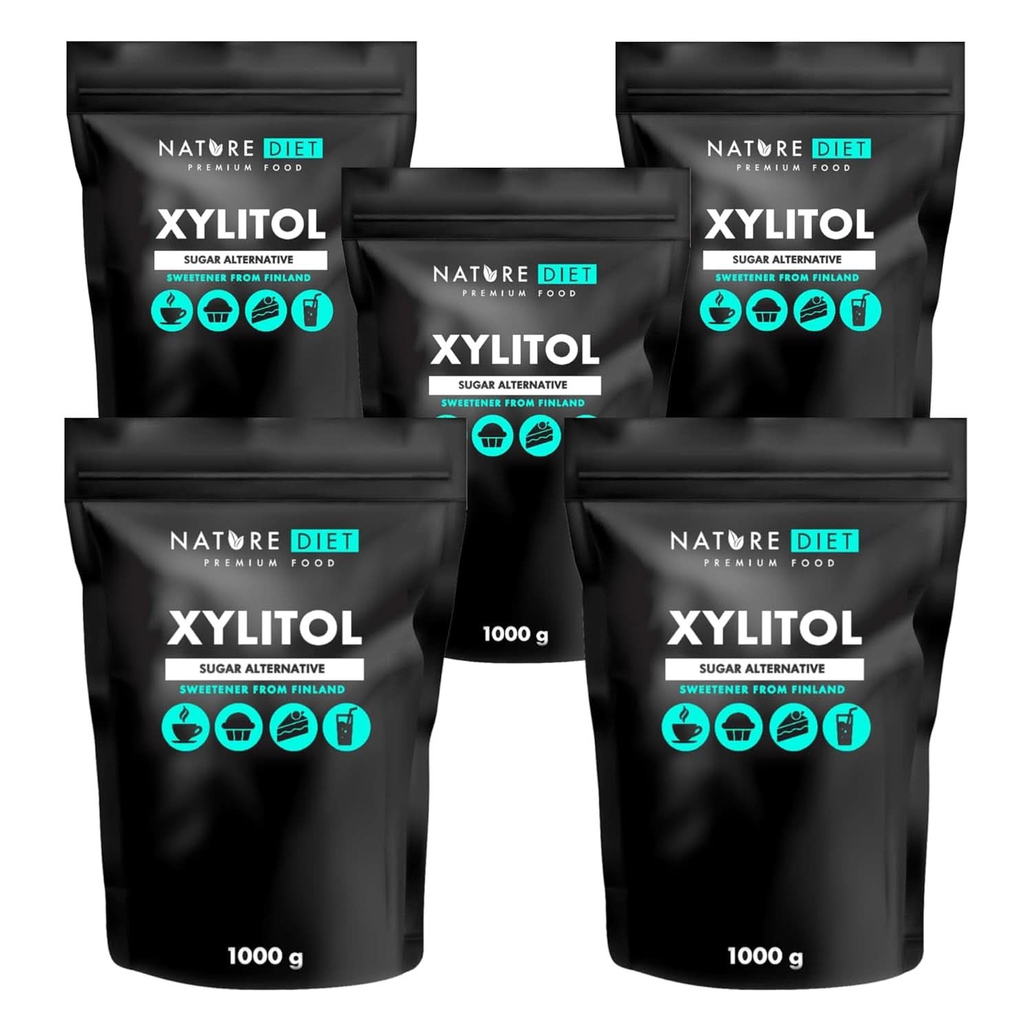 Nature Diet Xylitol, 1 Kg Indulcitori Naty Shop