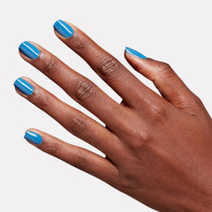 OPI Nature Strong Fresh as a Blue Daisy - Blue Nail Polish - Intense Shine and 7 Day Hold | Long Lasting Color for Your Nails | 15 ml