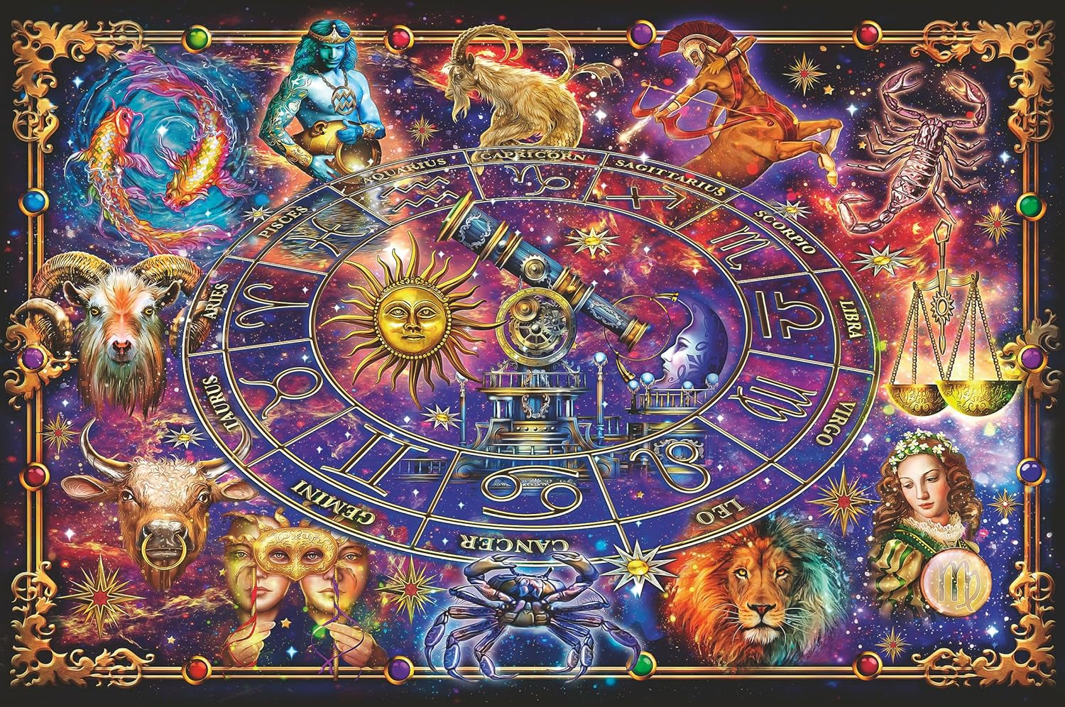 Ravensburger Puzzle 16718 - Zodiac Signs - 3000-piece puzzle for adults and children from 14 years Puzzle Naty Shop Default title