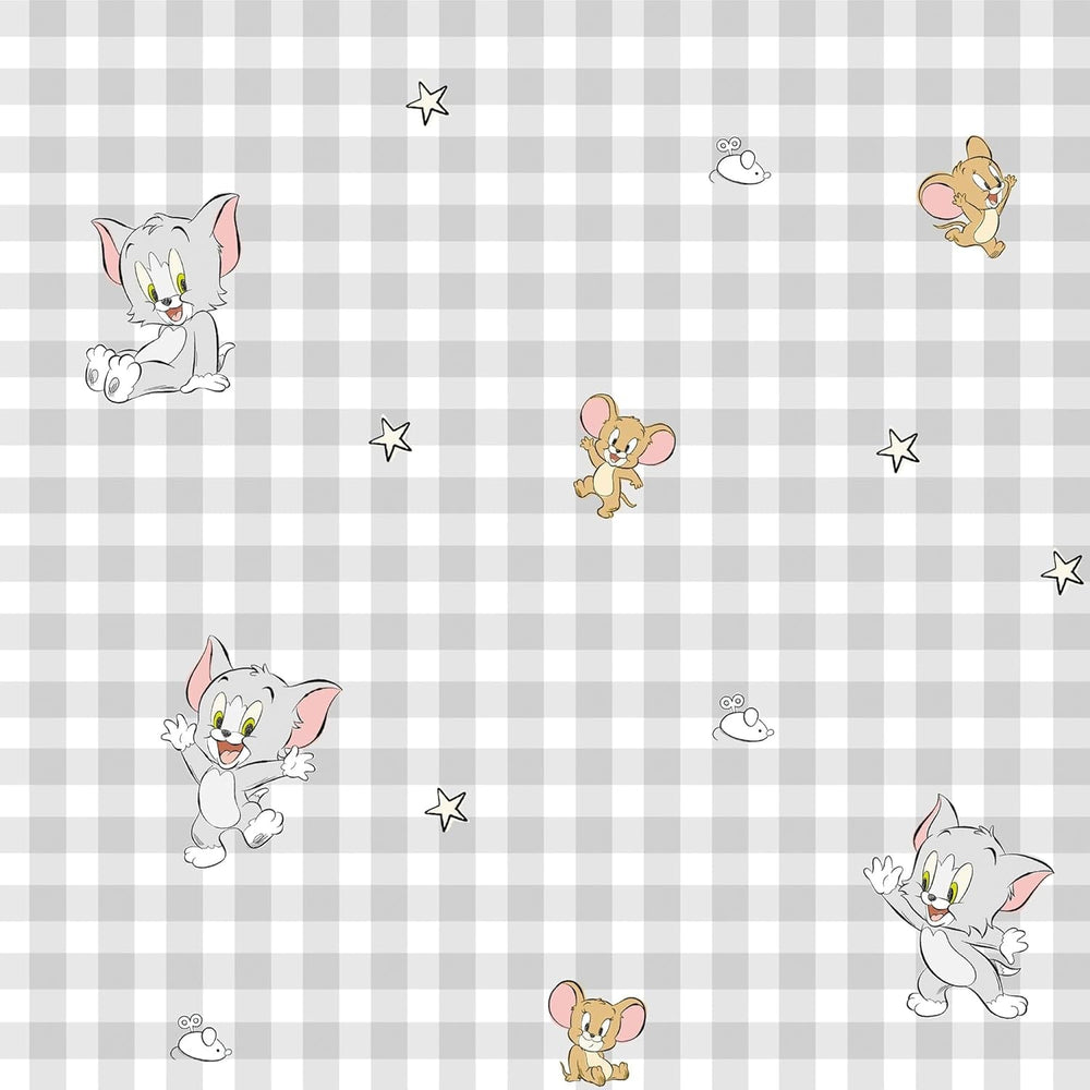 Not yet Quilt 100% cotton, Tom Jerry Vichy pattern, for 90 cm wide beds (90 X 200 cm) Quilts and quilts Naty Shop