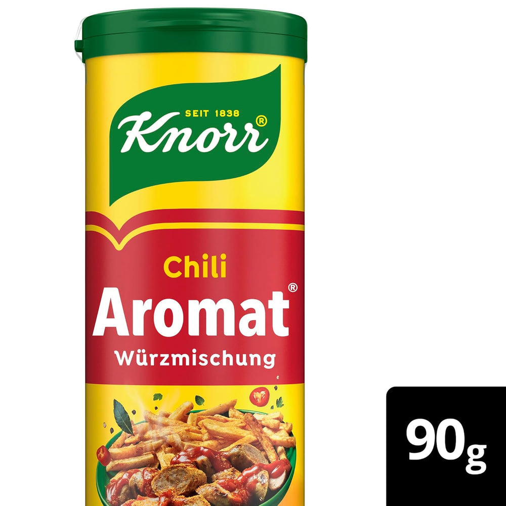 Knorr Würzmischung Chili Flavored for quick dishes to season and season potatoes, pasta, vegetables and more 90 g
