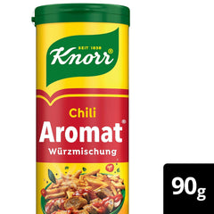 Knorr Würzmischung Chili Flavored for quick dishes to season and season potatoes, pasta, vegetables and more 90 g