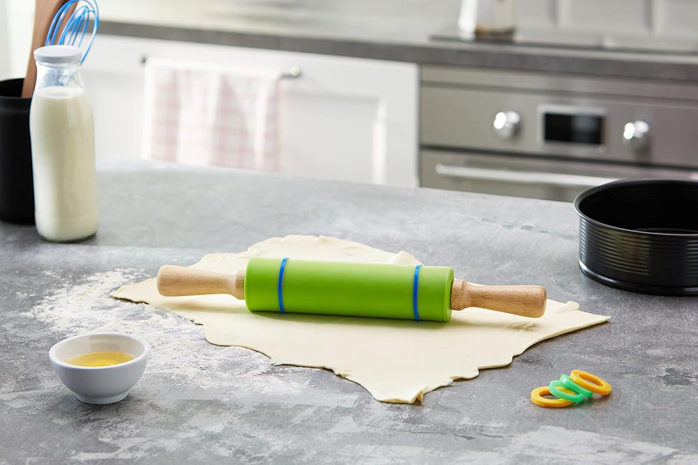 Führungsringe für kleinen Ausrollstab, Kunststoff, Multicolor, 14 x 9 x 2.05 cm, 8-Einheiten