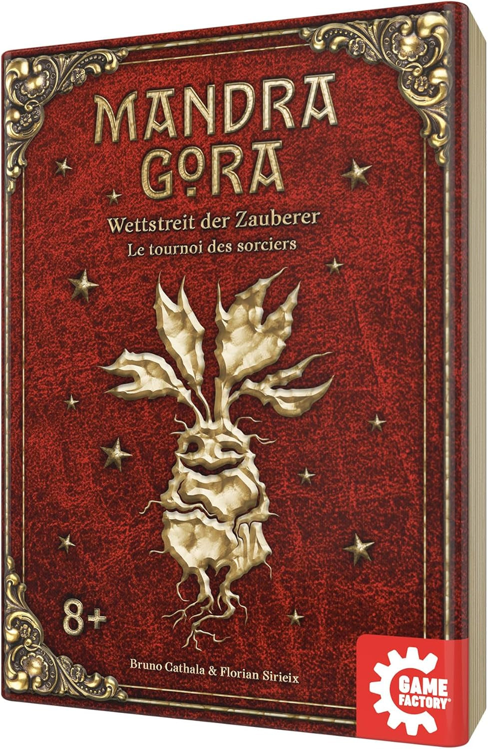 Game Factory 646308 Mandragora, The Wizarding Contest, family magic game for 2-4 players ages 8 and up, board game