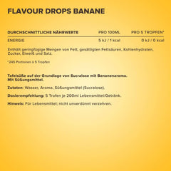 Ironmaxx Flavored Drops - No calories and no sugar, 50 ml Flavors Naty Shop