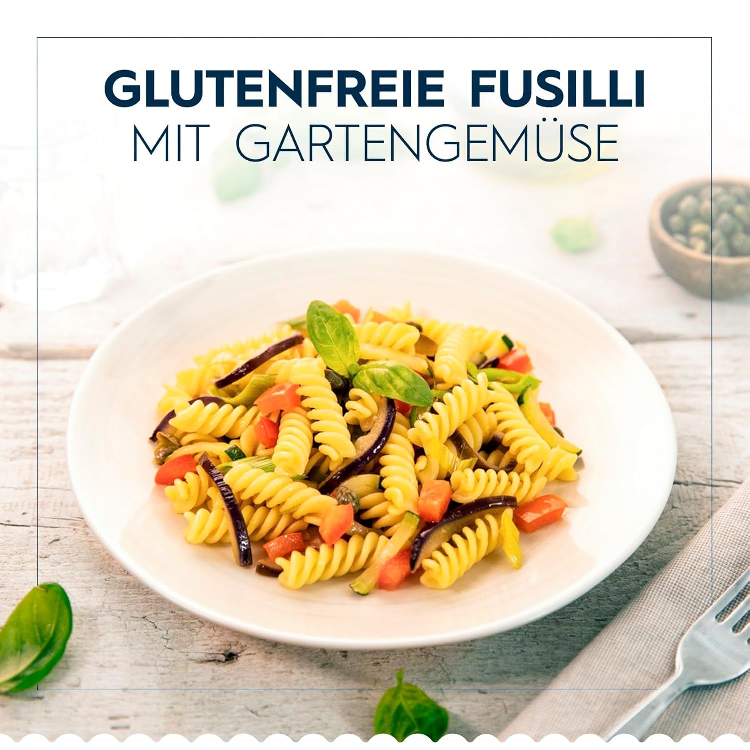 Gluten-free Barilla Fusilli pasta made from delicious corn and rice - perfect for people with celiac disease or gluten intolerance 400g