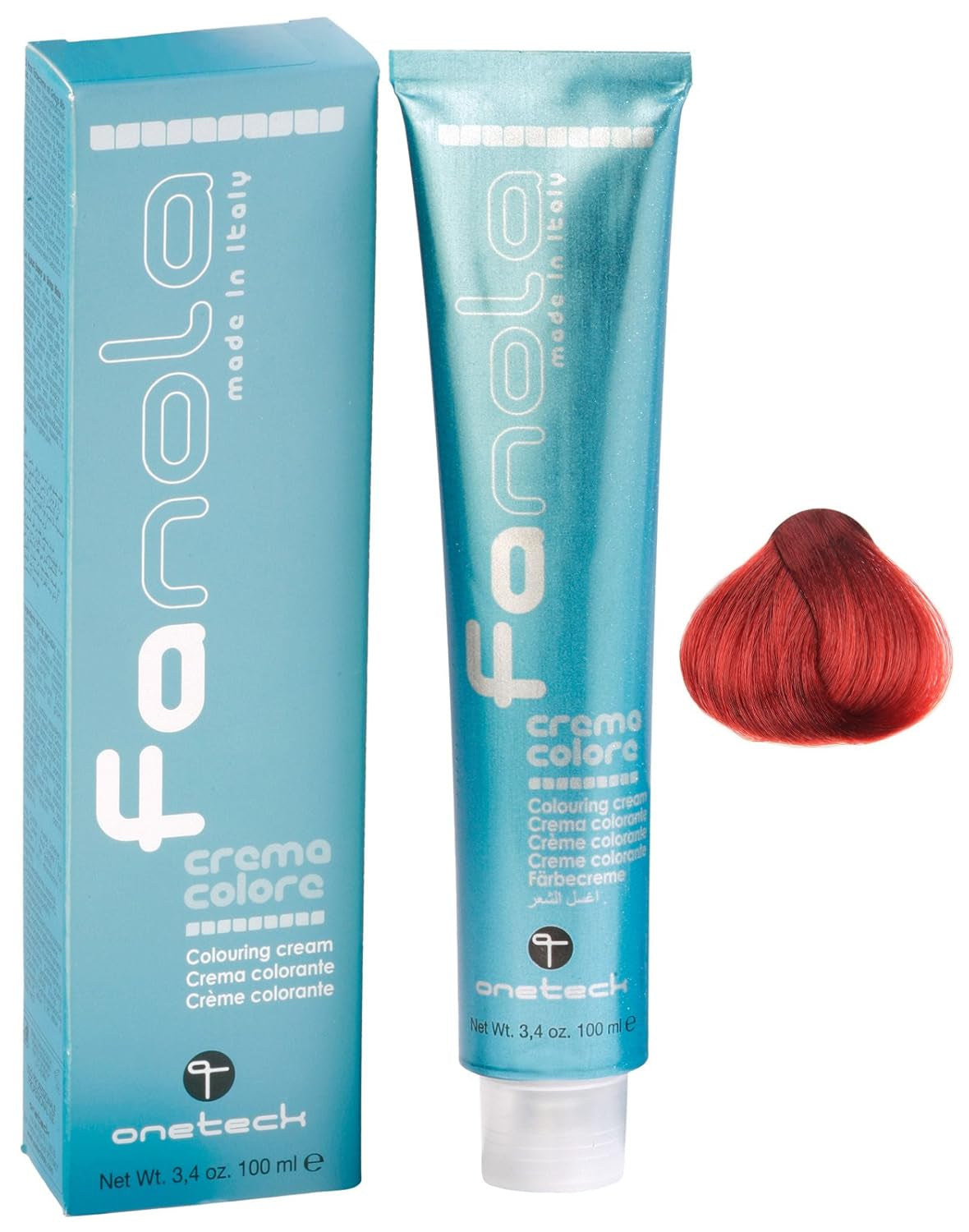 Fanola crema colore Cremă colorantă 7.0 Blond, 100 ml