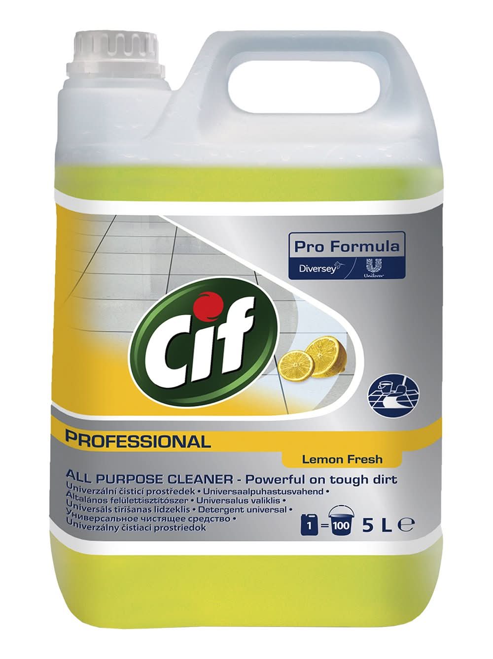 Cif Professional Universal Floor Detergent, 5L Detergenti Nati Shop