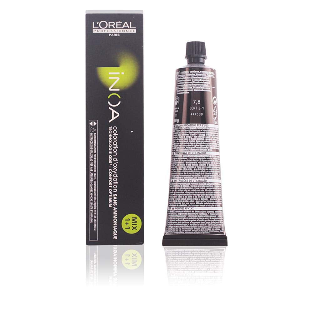 L'Oréal Professionnel INOA Colorație oxidativă fără amoniac 4 maro mediu, 1 pachet, (1x 60 ml)