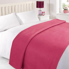 DREAMSCENE throw blanket, bedspread, fuchsia Beds and Blankets Besuche den DREAMSCENE-Store Bright pink 120 X 150 Cm