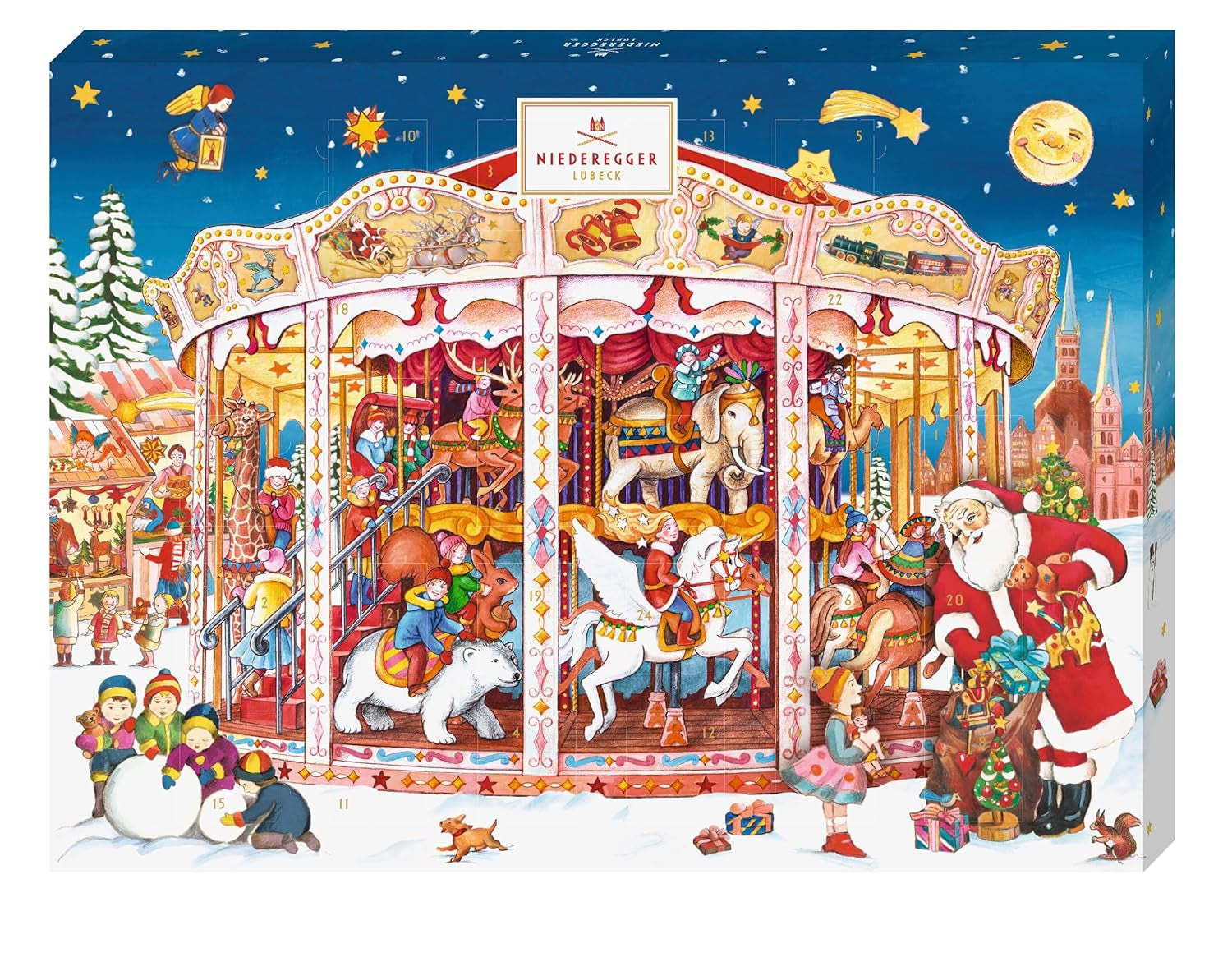 Advent Calendar Niederegger Carousel 500g