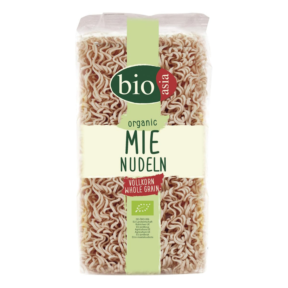 BIOASIA Bio Mie Noodles, made from whole grains, quick and easy to prepare (1 x 250 g)