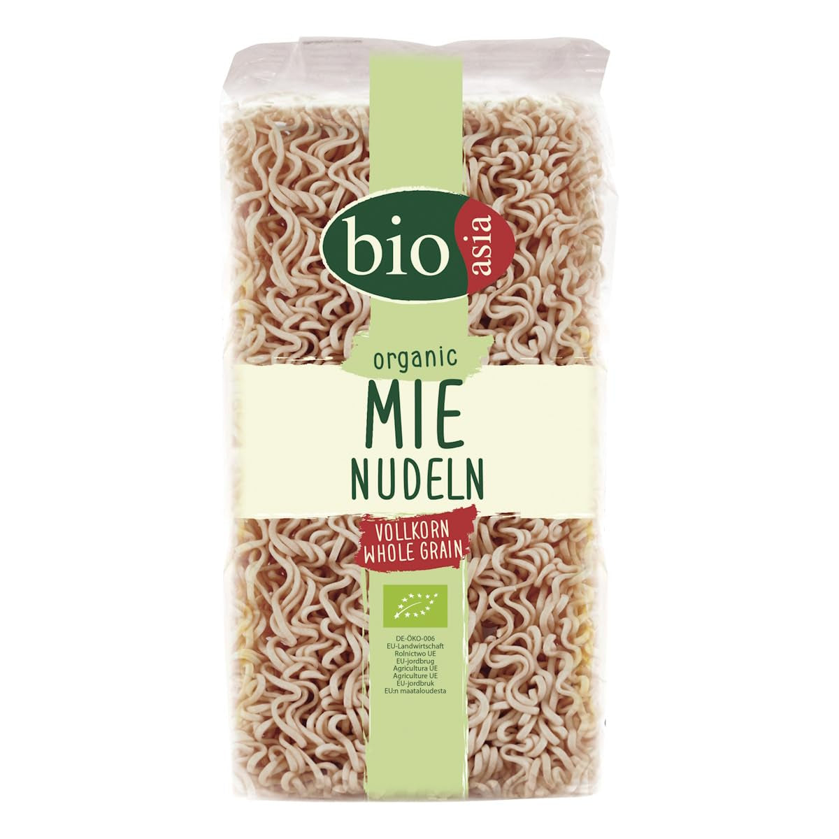 BIOASIA Bio Mie Noodles, made from whole grains, quick and easy to prepare (1 x 250 g)
