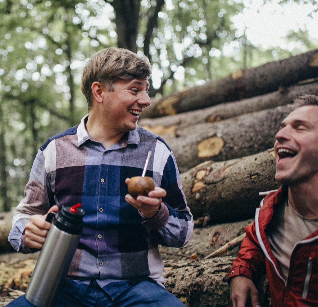 Ceai Yerba Mate BIO 1 kg ● Original ● Maturat ● Neprăjit ● Uscat la aer ● Fără fum ● Fără plastic ● Echitabil ● Ceai mate din frunze de mate, bucăți de mate și pudră de frunze de mate ● DE-ÖKO-006