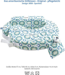 MY BREST FRIEND Baby Wild - Perna americană pentru alăptare, originală, ușor de întreținut Accesorii Hrana si Alaptare Bebe Naty Shop