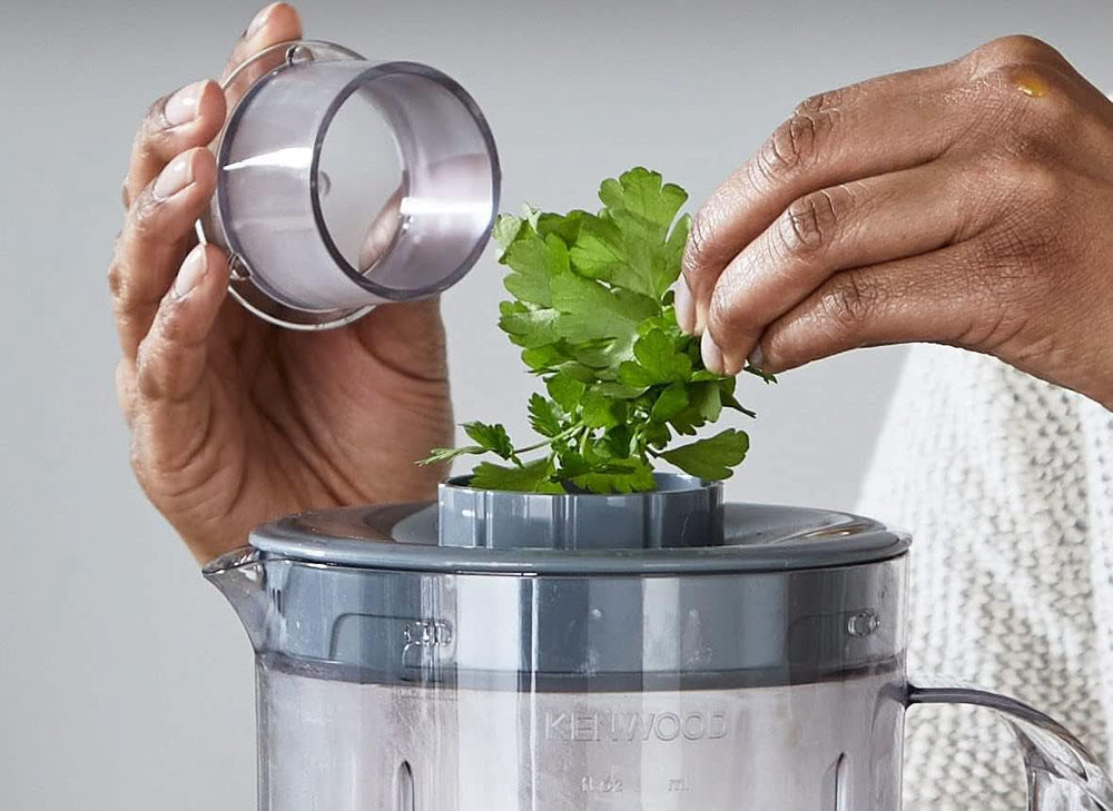 Kenwood BLP41.C0WH Mixer, Kunststoff, Grau, Weiß Kitchen Naty Shop