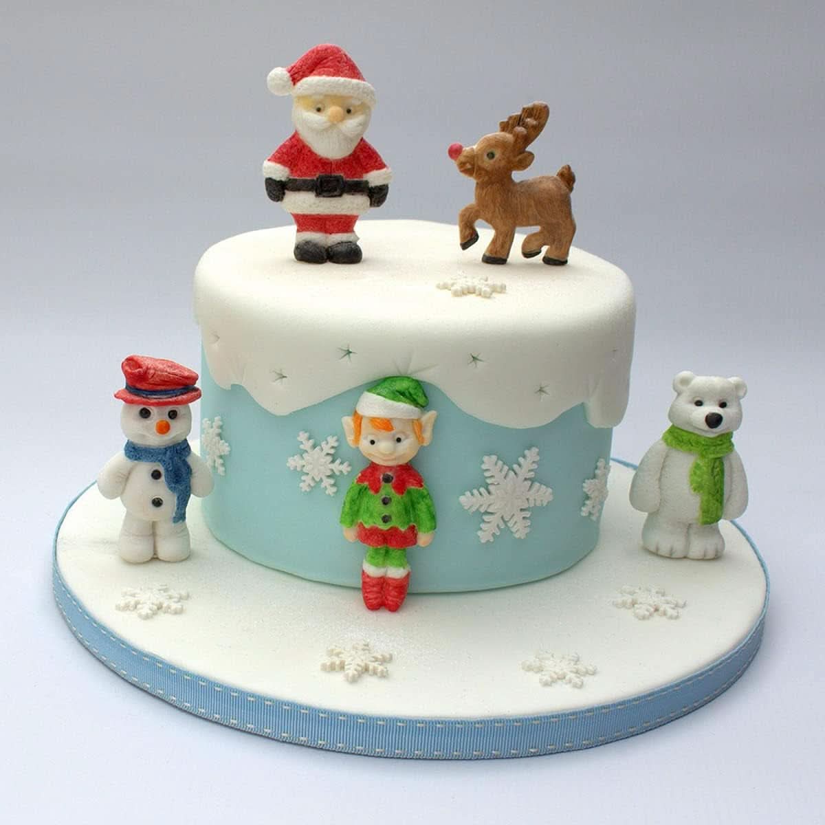 Katy Sue, Silicone Mold, Snowman Kitchen Naty Shop