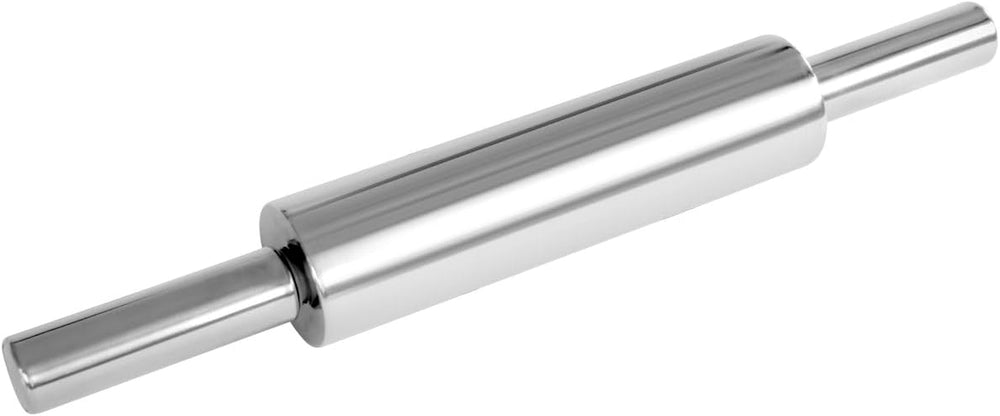 FMprofessional Teigroller aus high-quality Edelstahl, Nudelholz als Backzubehör, Backrolle zum Teigrollen, versatile Teigwalze - stable & durable (Measures: Ø 6 x 47.5 cm), Quantity: 1 Stück