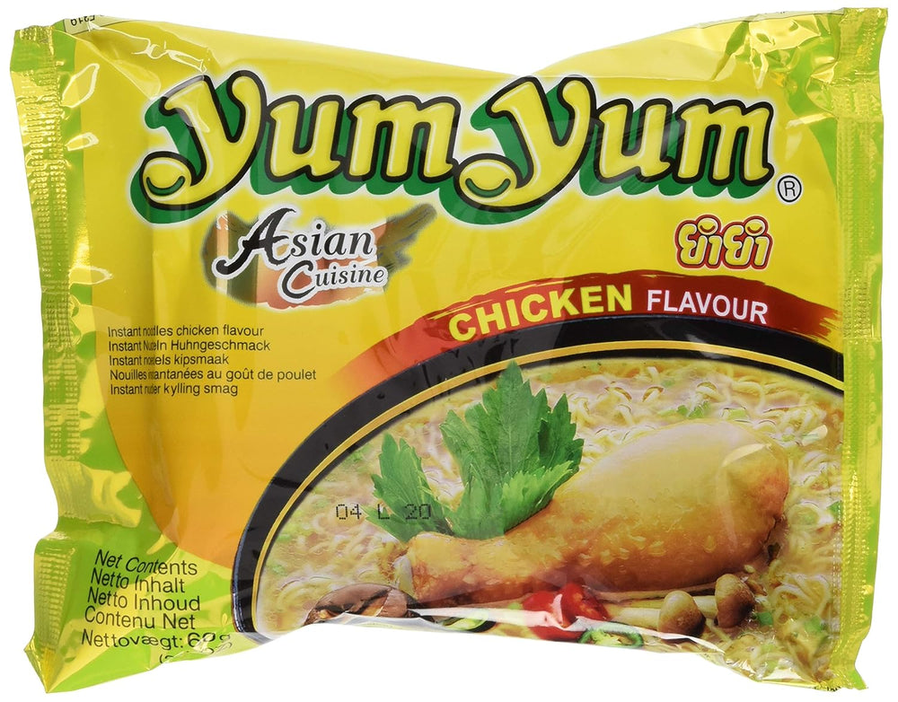 Instant Noodles with Chicken, Pack of 10 (10 x 60g)