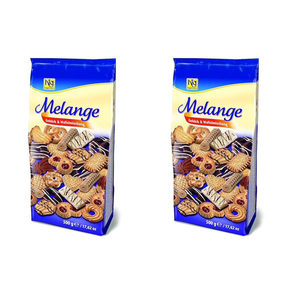 Amestec pentru napolitane Melange, ciocolată, 500 g (pachet de 2)