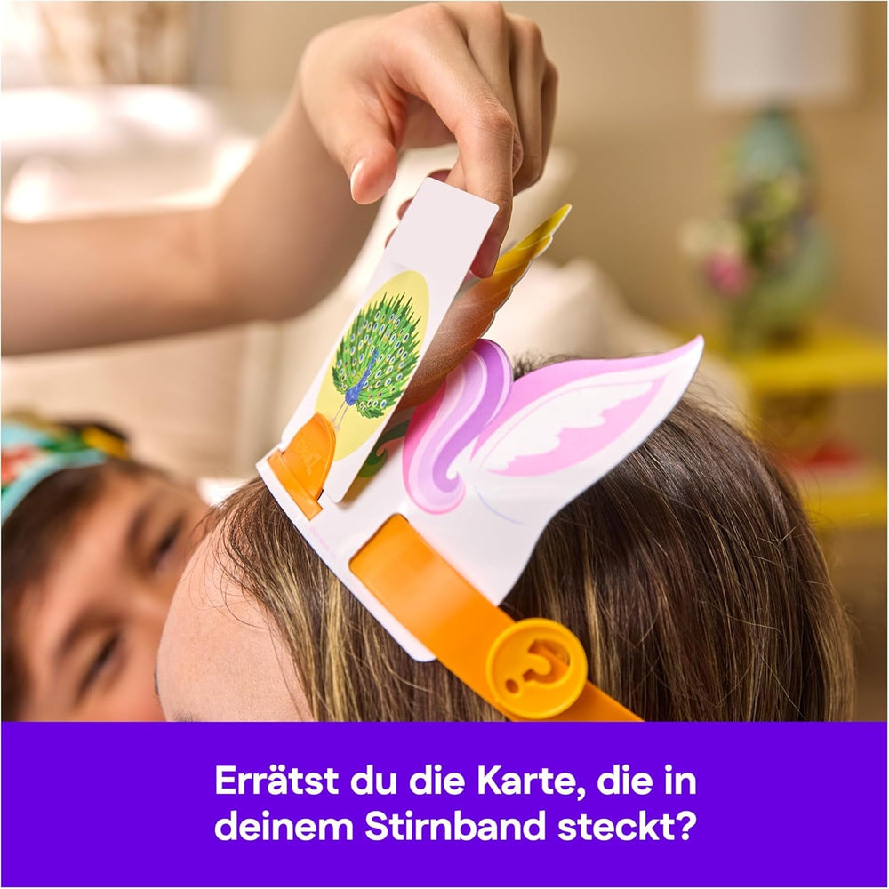 Spin Master Games - Hedbanz, jocul de ghicit rapid pentru întreaga familie, ediție nouă (2025) cu componente de joc excelente, pentru 2-6 jucători cu vârsta de 6 ani și peste