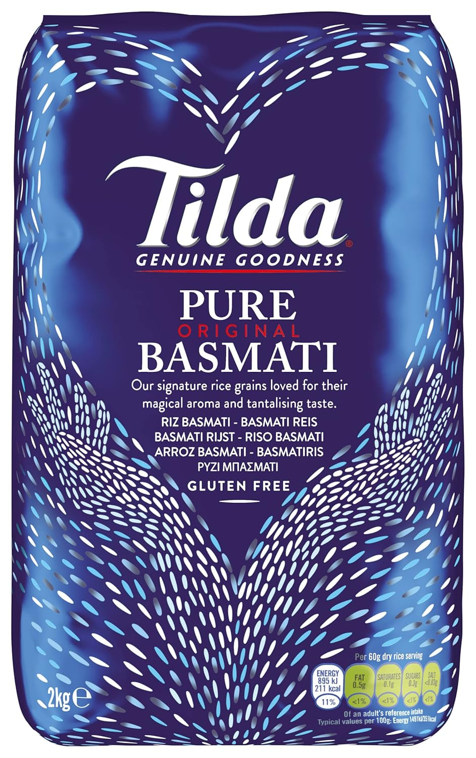 TILDA - Basmati Rice - (1 X 2 KG)