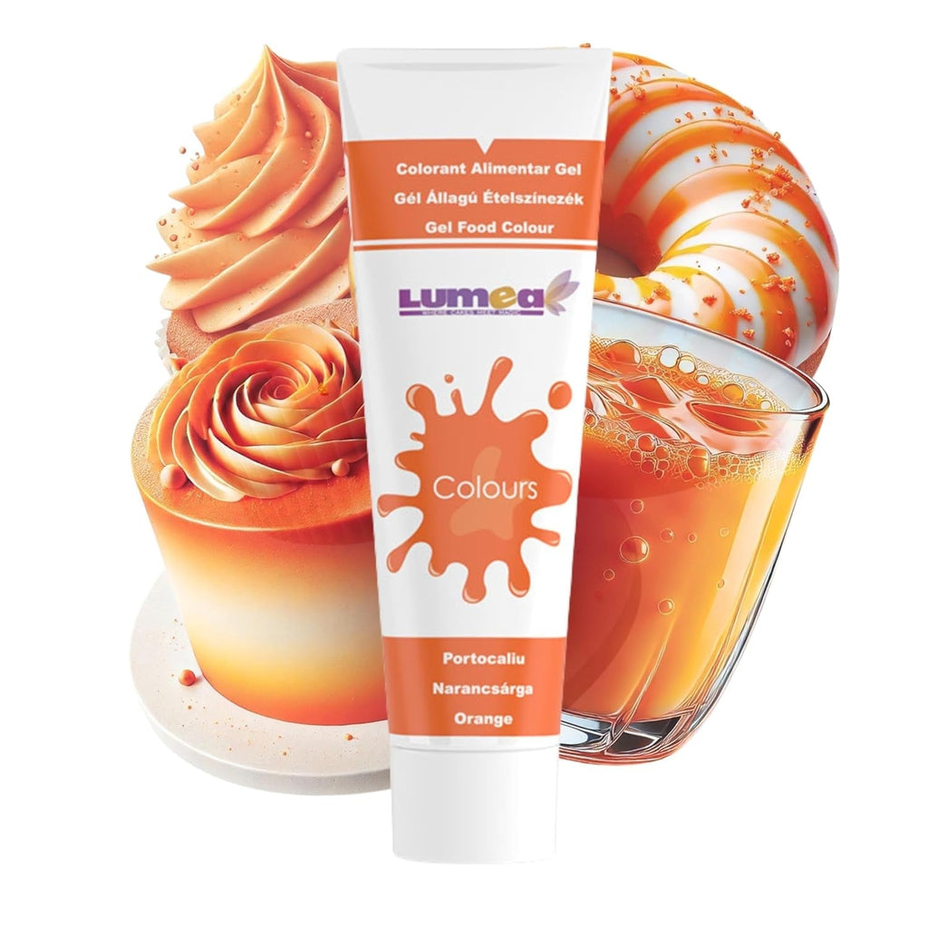 Dekozauber24 Colorant alimentar roșu, gel, 30g, vegan, fără zahăr, foarte concentrat, colorant alimentar roșu pentru fondant, cremă de unt, băuturi și multe altele