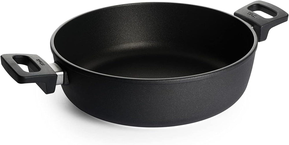 Woll Nowo Titanium Kasserolle - Induktiv -, Ø 32 Cm, 8 Cm Hoch, 5.5 Liter, Mit 2 Seitengriffen - Geeignet Für Alle Herdarten Molds and trays for baking Naty Shop 4 Liter