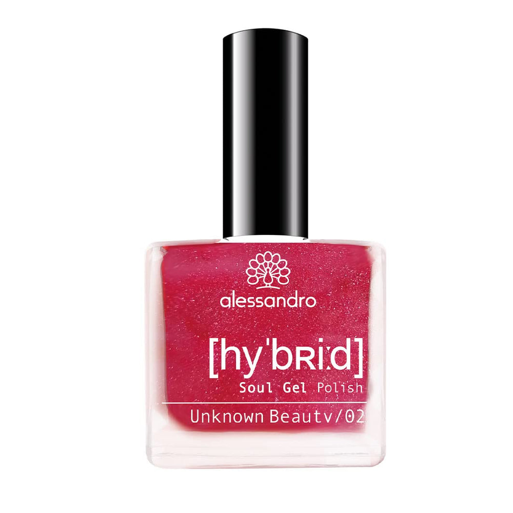 Alessandro Sinful Glow HYBRID nail polish - Nude shade - Perfect nails in just 3 steps, without LED - lasts up to 10 days! 8 ml