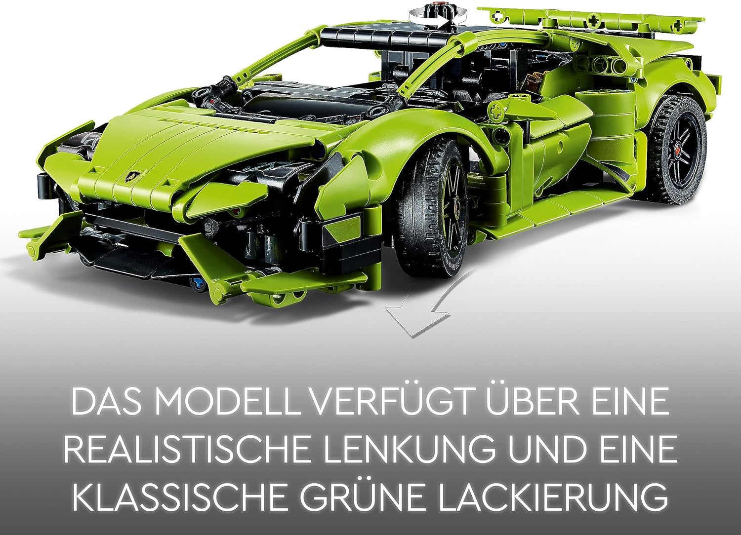 LEGO 42161 Technic Lamborghini Huracán Tecnica Toy Car Model Kit Racing Car Building Set for Kids Boys Girls Motor Sports Fans Collection Gift Building Sets Besuche den LEGO-Store