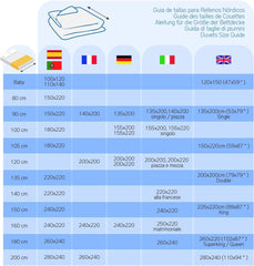 Pikolin Home - Reversible quilt 300 G - Two-tone Nordic filling - For bed 90 - comfortable, warm, breathable, green, 150 X 220 cm Quilts and quilts Naty Shop