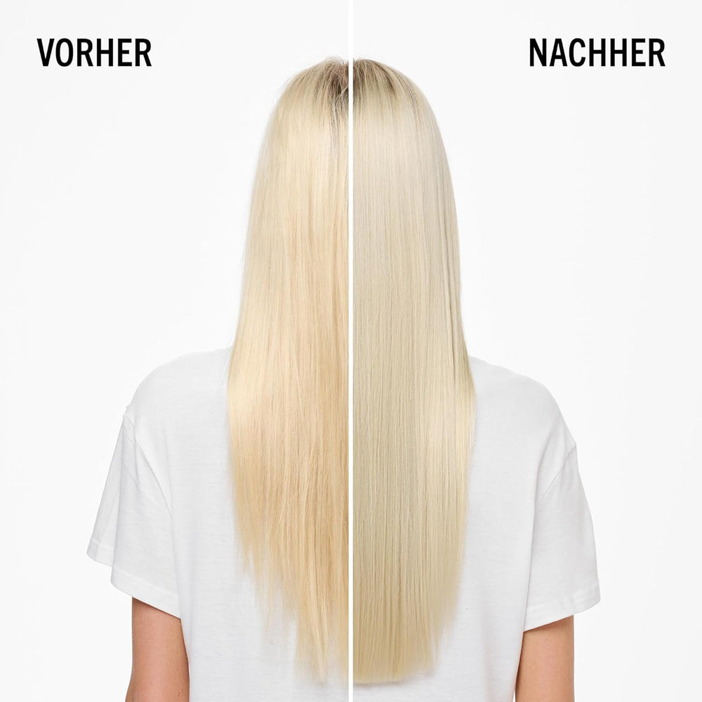 Schwarzkopf Professional BLONDME Bond Repair Purple Mask Mască pentru păr rece Neutralizează tonurile galbene pentru părul vopsit, albit și deschis Condiționare profundă și întărire 200 ml Masca de par Naty Shop