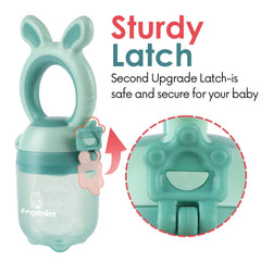 Tétine Pour Bébé/Tétine à Fruit/Tetine Grignoteuse Bebe/Tétine D'alimentation Pour Bébé - Toy de Dentition Pour Bébé, Sans BPA (Pachet de 2)