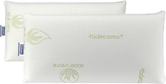 Todocama Todolit viscoelastic aloe vera plus pernă, verde, 2 bucăți, 75 cm Perne standard Naty Shop 75 cm