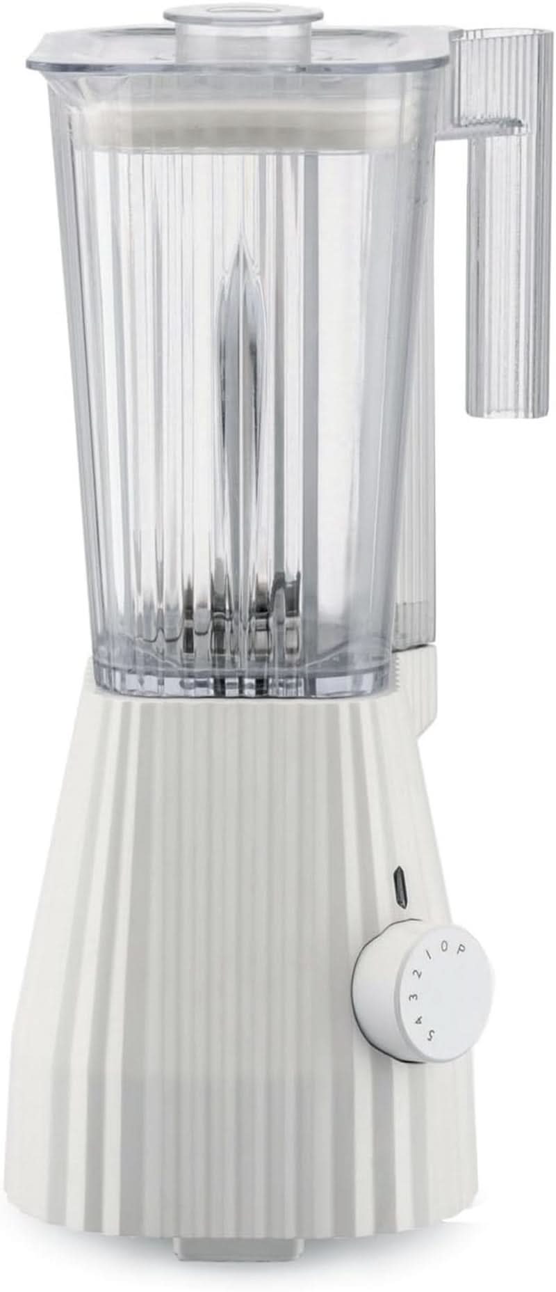 Alessi Plissé MDL09 W - Blender with a graduated carafe, thermoplastic resin, Kitchen Naty Shop