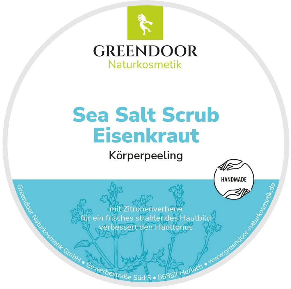 GREENDOOR Body Scrub, Vegan, Lemon Scent, 280 g Cosmetics and Beauty Naty Shop