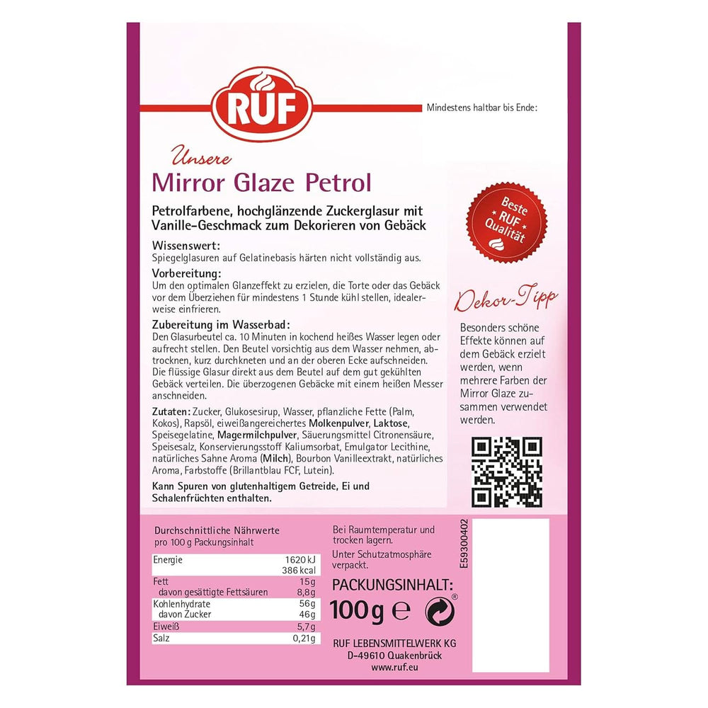 RUF Glazura Oglinda, Gata de utilizare, 100 grame Glazuri si Decor Naty Shop