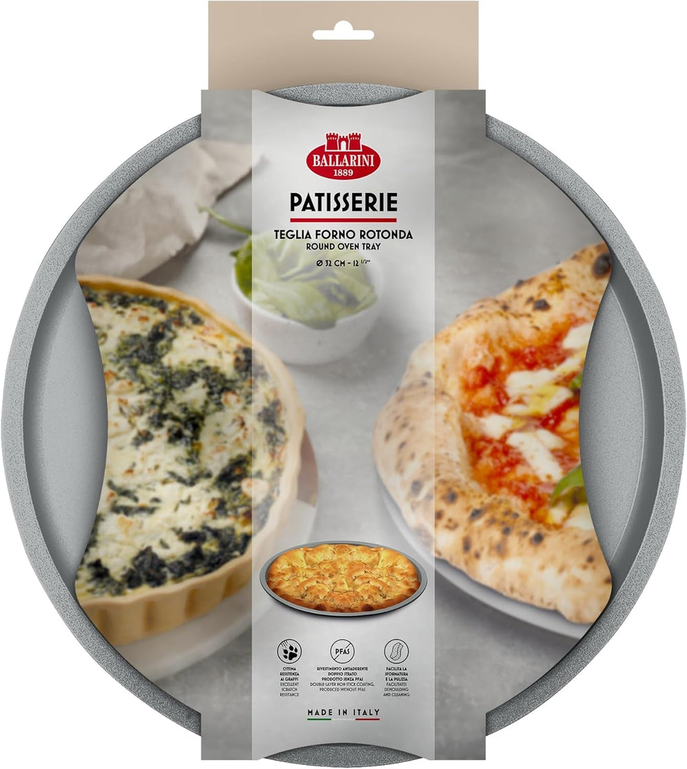 Ballarini, Baking pan, various models Molds and baking trays Naty Shop Gray Round baking pan 32 cm